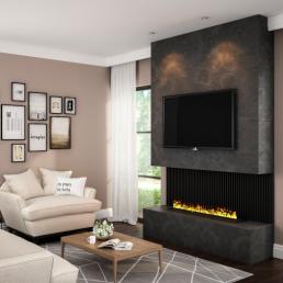 Dimplex Cassette électrique intégrée Opti-Myst 40 '' CDFI1000-PRO