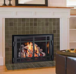 Mendota gas stove insert