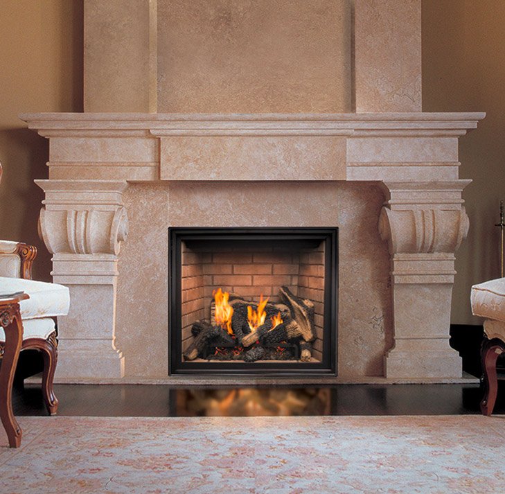 TOWN & COUNTRY gas fireplace