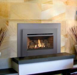 Gas fireplace insert