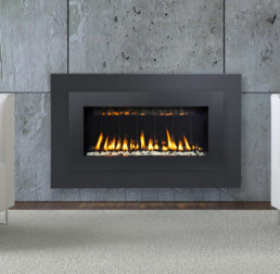 Gas fireplace insert